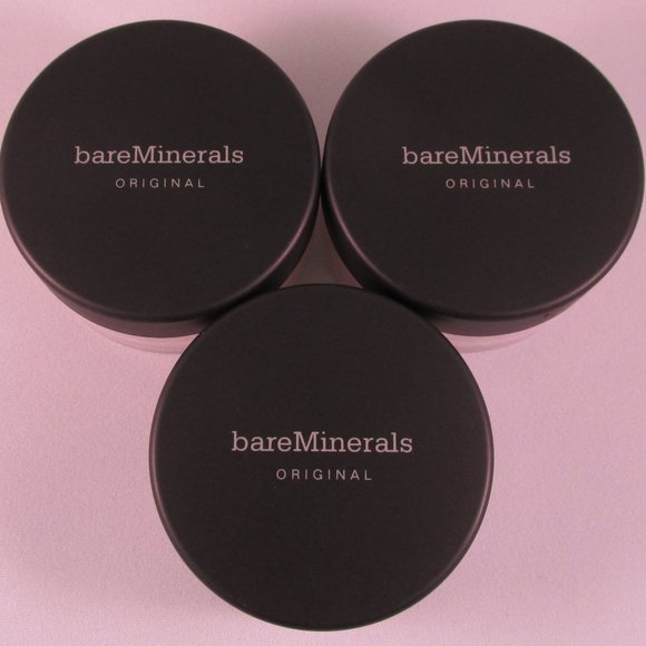#NWT bareMinerals SPF15 Original Foundation Medium C25 (8g/0.28oz) - Lot of 3 - Picture 2 of 2